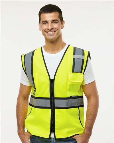 Kishigo 1595-1598 Unisex Standard Contrast Vest