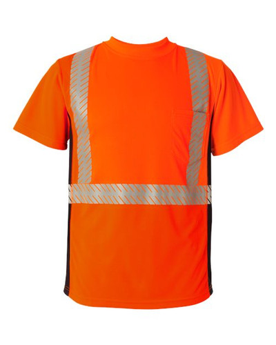 Kishigo 9114-9115 Unisex Premium Black Series® Breathable Tape Class 2 T-Shirt