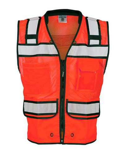 Kishigo S5004-5005 Unisex High-Performance Surveyors Vest