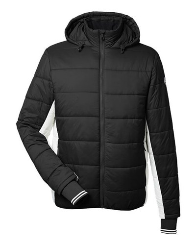 Nautica N17186 Men's Nautical Mile Hooded Puffer Jacket