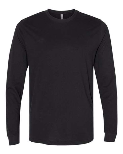 Next Level 6411 Unisex Sueded Long Sleeve T-Shirt