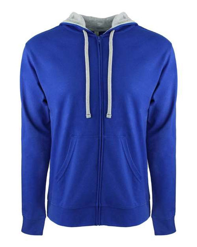 Next Level 9601 Unisex Laguna Full-Zip Hoodie Sweatshirt
