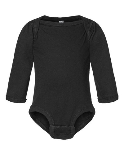 Rabbit Skins 4421 Infant Fine Jersey Long Sleeve Bodysuit