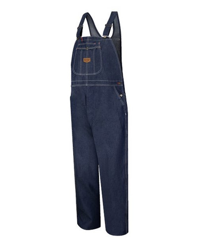 Red Kap BD10EXT Men's Extended Sizes Denim Bib Overall