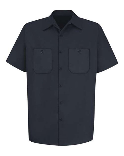 Red Kap SC40 Men's Cotton Short Sleeve Uniform Shirt