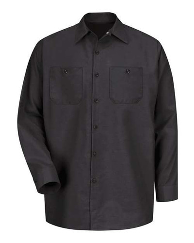 Red Kap SP14 Men's Industrial Long Sleeve Work Shirt
