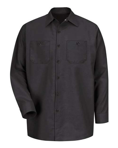 Red Kap SP14T Men's Tall Industrial Long Sleeve Work Shirt