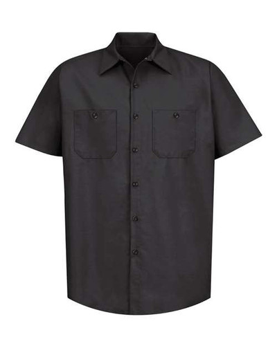 Red Kap SP24 Men's Industrial Short Sleeve Work Shirt
