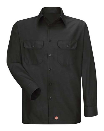 Red Kap SY50T Men's Tall Ripstop Long Sleeve Shirt