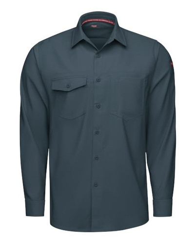 Red Kap TSM4 Men's Cooling Long Sleeve Work Shirt