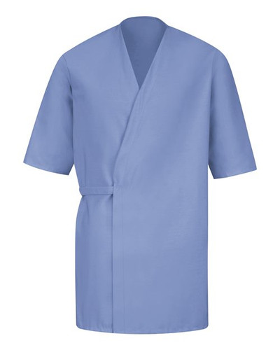 Red Kap WP18 Men's Collarless Poplin Butcher Wrap