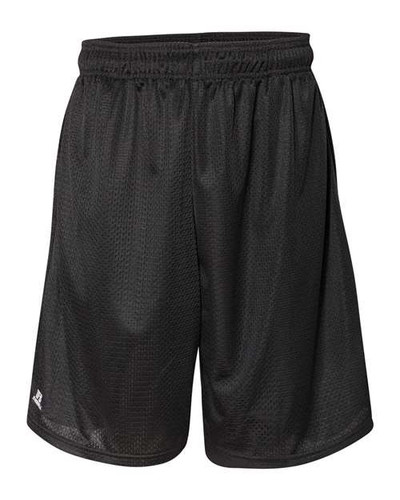 Russell Athletic 651AFM Men's 9" Dri-Power® Tricot Mesh Shorts with Pockets