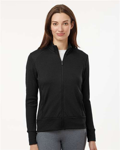 Adidas A1007 Women's Ultimate365 Textured Full-Zip Jacket