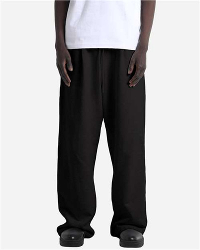 Shaka Wear SHGPF Unisex Garment-Dyed Pleated Fleece Pants