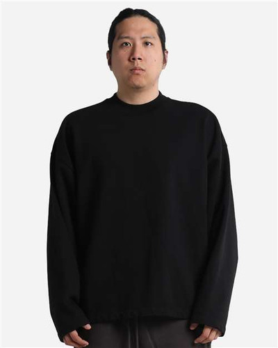 Shaka Wear SHGTL Unisex Garment-Dyed Terry Long Sleeve T-Shirt