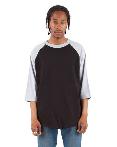 Shaka Wear SHRAG Unisex Raglan Three-Quarter Sleeve T-Shirt