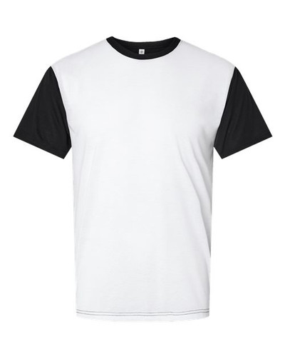 SubliVie 1902 Men's Blackout Polyester Sublimation Tee
