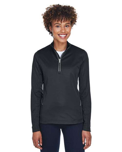 UltraClub 8230L Women's Cool & Dry Sport Quarter-Zip Pullover