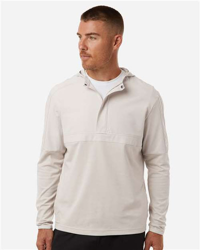 Adidas A607 Men's Half-Zip Hooded Anorak