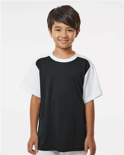 Alleson Athletic 532CJY Youth Crewneck Pullover Baseball Jersey