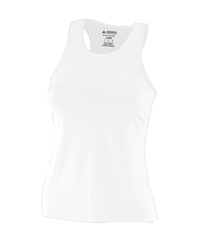 Augusta Sportswear 1202 Ladies Poly/spandex Solid Racerback Tank