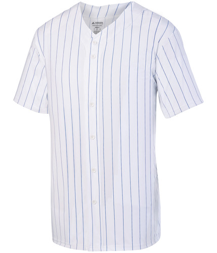 Augusta Sportswear 1685 Pinstripe Full-button Jersey