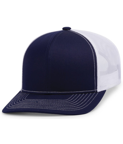 Pacific Headwear 104S Contrast Stitch Trucker Snapback