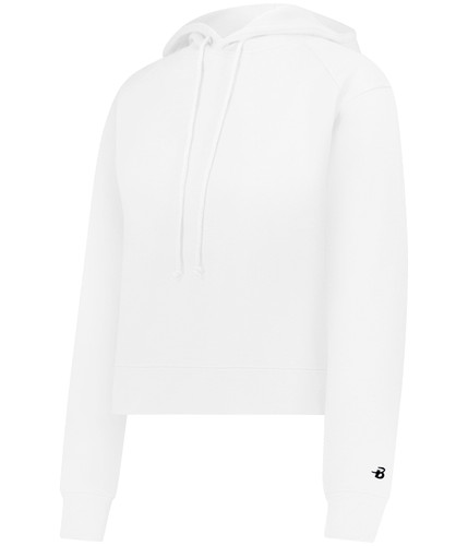 Badger Sport 126100 Ladies Athletic Fleece Crop Hoodie