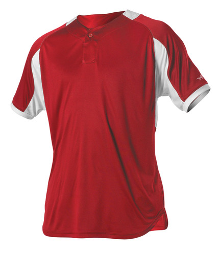 Alleson Athletic 5081BY YOUTH One Button Baseball Jersey