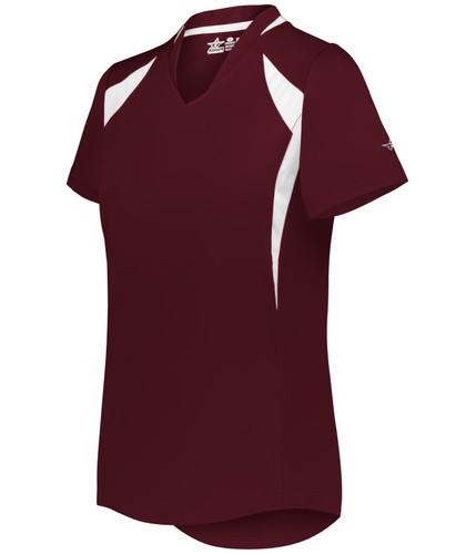 Alleson Athletic 552JW Ladies V-neck Softball Jersey