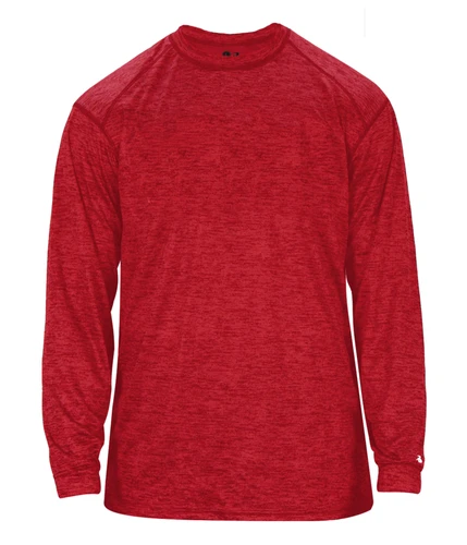 Badger Sport 417400 Tonal Blend Long-Sleeved Tee