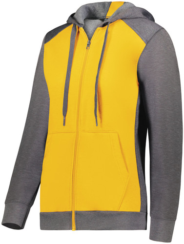Augusta Sportswear 6901 Ladies Three-season Fleece Full Zip Hoodie