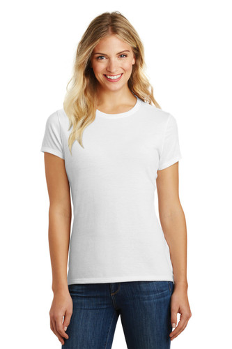 District DM108L District Women's Perfect Blend CVC Tee