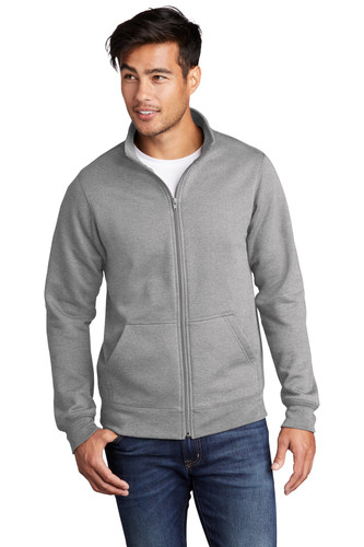 Port & Company PC78FZ Core Fleece Cadet Full-Zip Sweatshirt