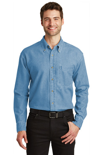 Port Authority S600 Long Sleeve Denim Shirt