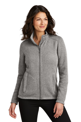 Port Authority L428 Women's Arc Sweater Fleece Jacket