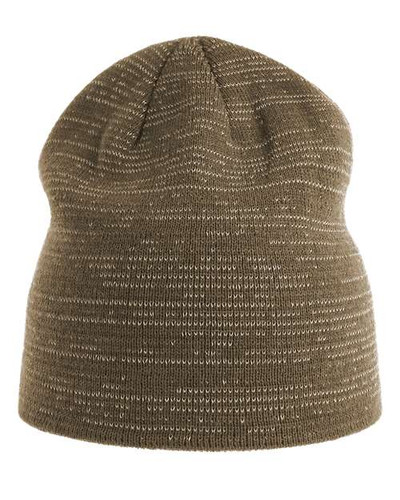 Atlantis Headwear SHINE Sustainable Reflective Beanie