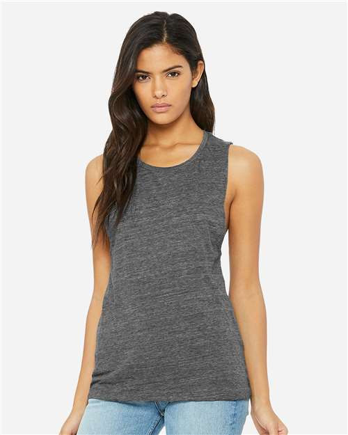 BELLA + CANVAS 8803 Women's Flowy Scoop Muscle Tank