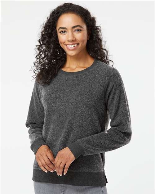 Boxercraft K01 Women's Fleece Out Crewneck Pullover