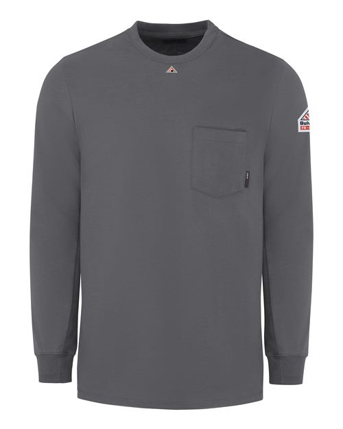 Bulwark SET2T Men's Tall Knit Long Sleeve T-Shirt