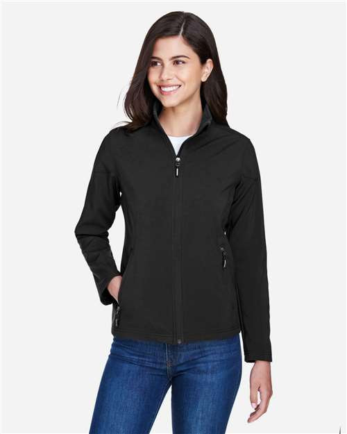 CORE365 78184 Women's Cruise Two-Layer Fleece Bonded Soft Shell Jacket