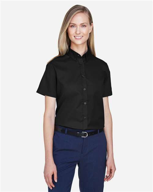 CORE365 78194 Women's Optimum Short Sleeve Twill Shirt