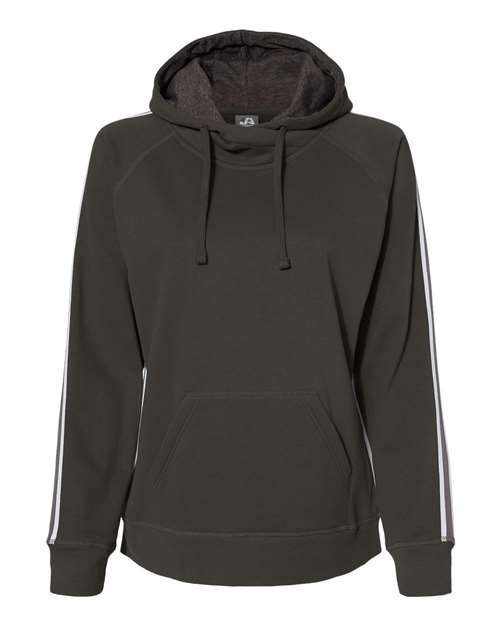 J. America 8642 Women's Rival Fleece Hooded Sweatshirt