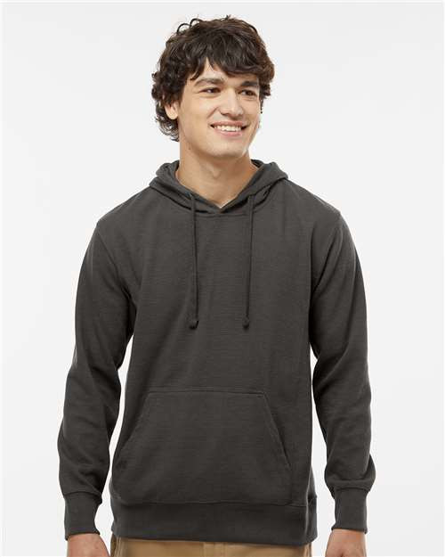 J. America 8706 Men's Ripple Fleece Hooded Sweatshirt