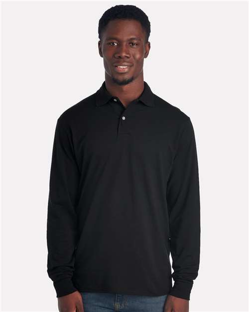 JERZEES 437LR Men's Dri-Power® Long Sleeve Polo