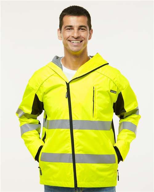 Kishigo WB102 Unisex Premium Black Series® Windbreaker