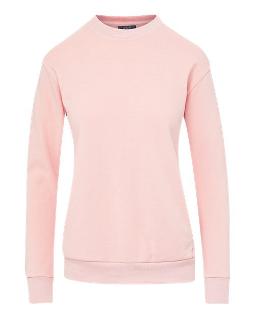 MV Sport W23140 Women's Raelynn Cloud Fleece Crewneck Sweatshirt