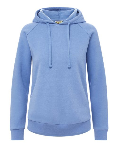 MV Sport W25164 Women's Vintage Fleece Hooded Sweatshirt
