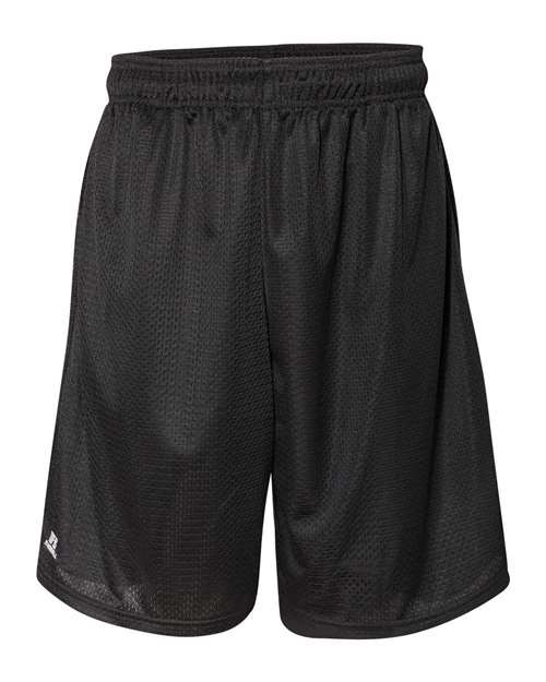 Russell Athletic 651AFM Men's 9" Dri-Power® Tricot Mesh Shorts with Pockets