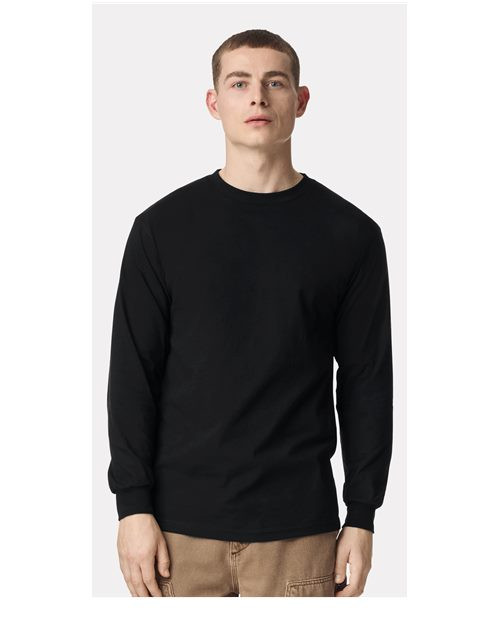 American Apparel 1304 Unisex Heavyweight Cotton Long Sleeve Tee